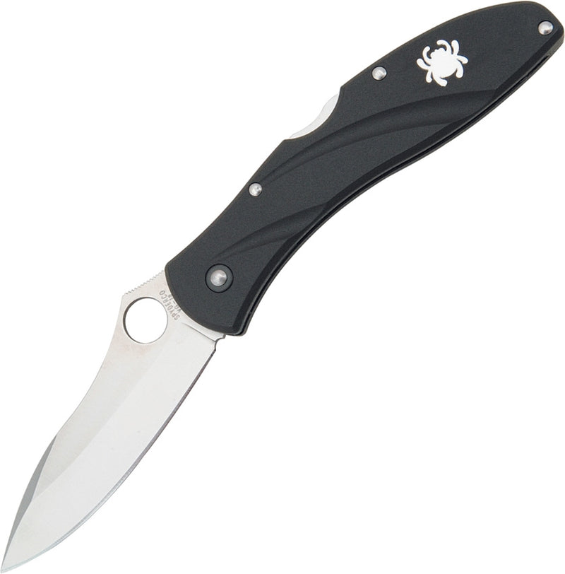 Spyderco Centofante 3 Folding Knife 3.5" VG-10 Steel Blade Black FRN Handle 66PBK3 -Spyderco - Survivor Hand Precision Knives & Outdoor Gear Store