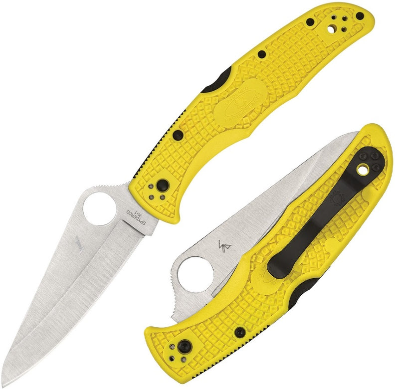 Spyderco Pacific Salt 2 Lockback Folding Knife 3.75" H1 Steel Blade FRN Handle 91PYL2 -Spyderco - Survivor Hand Precision Knives & Outdoor Gear Store