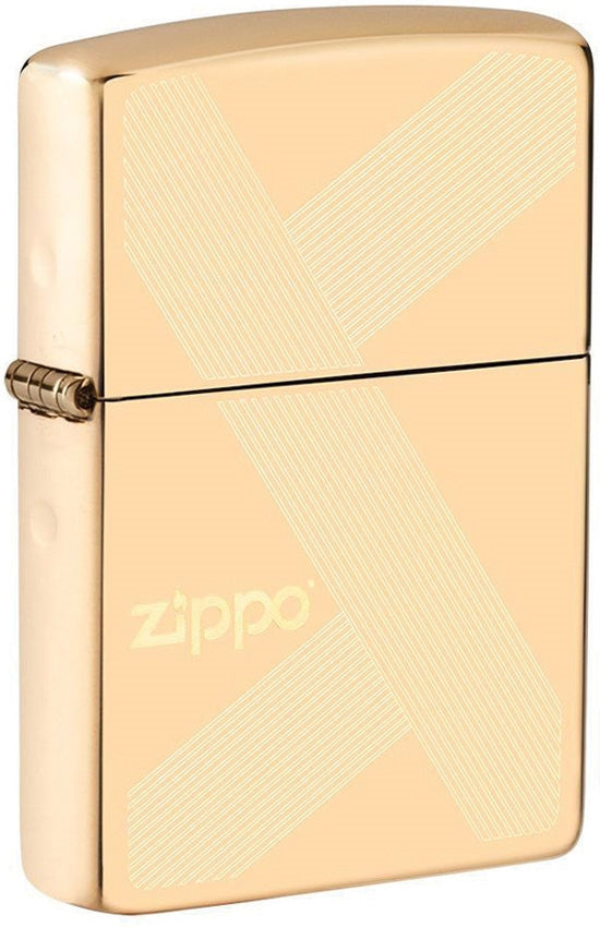 Zippo Lighter Gold Design Windproof Refillable Metal Construction Made In Usa 16611 -Zippo - Survivor Hand Precision Knives & Outdoor Gear Store