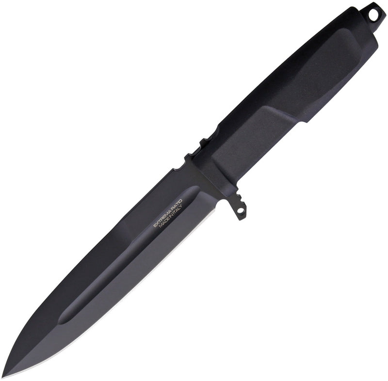 Extrema Ratio Contact Fixed Knife 6.38" N690 Steel Blade Black Forprene Handle 0215BLK -Extrema Ratio - Survivor Hand Precision Knives & Outdoor Gear Store