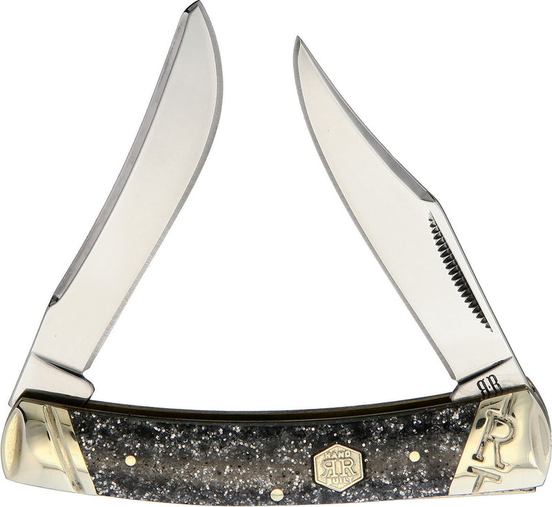 Rough Ryder Sparkle Small Moose Pocket Knife Stainless Steel Blades Synthetic Handle 2012 -Rough Ryder - Survivor Hand Precision Knives & Outdoor Gear Store