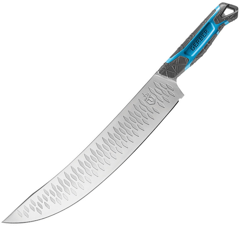 Gerber Rigor Scimitar Cyan Fixed Knife 11" 9Cr Steel Full Tang Blade Synthetic Handle 3865 -Gerber - Survivor Hand Precision Knives & Outdoor Gear Store