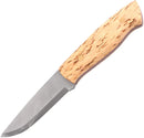 Brisa Trapper 95 Knife 3.75" Elmax Steel Scandi Grind Blade Curly Birch Handle 070 -Brisa - Survivor Hand Precision Knives & Outdoor Gear Store