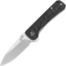 QSP Knife Hawk Folding Knife 3.25" CPM S35VN Steel Blade Carbon Fiber Handle 131C -QSP Knife - Survivor Hand Precision Knives & Outdoor Gear Store