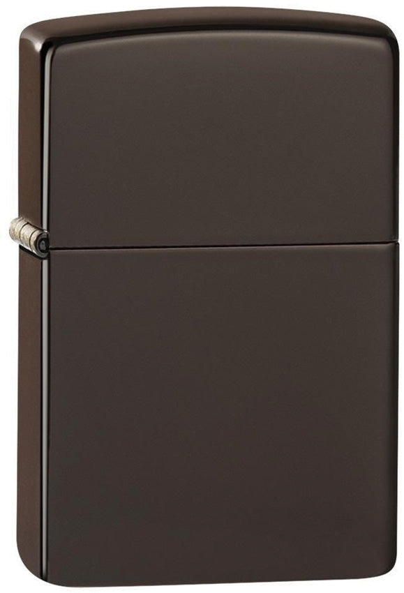 Zippo Classic Brown Lighter All Metal Construction Dimensions: 1.44" x 2.25" 14554 -Zippo - Survivor Hand Precision Knives & Outdoor Gear Store