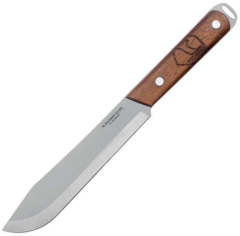 Condor Butcher Fixed Knife 7.5" Satin Finish 1075HC Steel Blade Walnut Handle TK50047 -Condor - Survivor Hand Precision Knives & Outdoor Gear Store