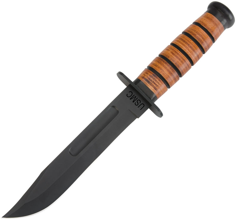 United Cutlery Combat Fixed Knife 7" 420 Steel Blade Stacked Leather Handle 3092 -United Cutlery - Survivor Hand Precision Knives & Outdoor Gear Store