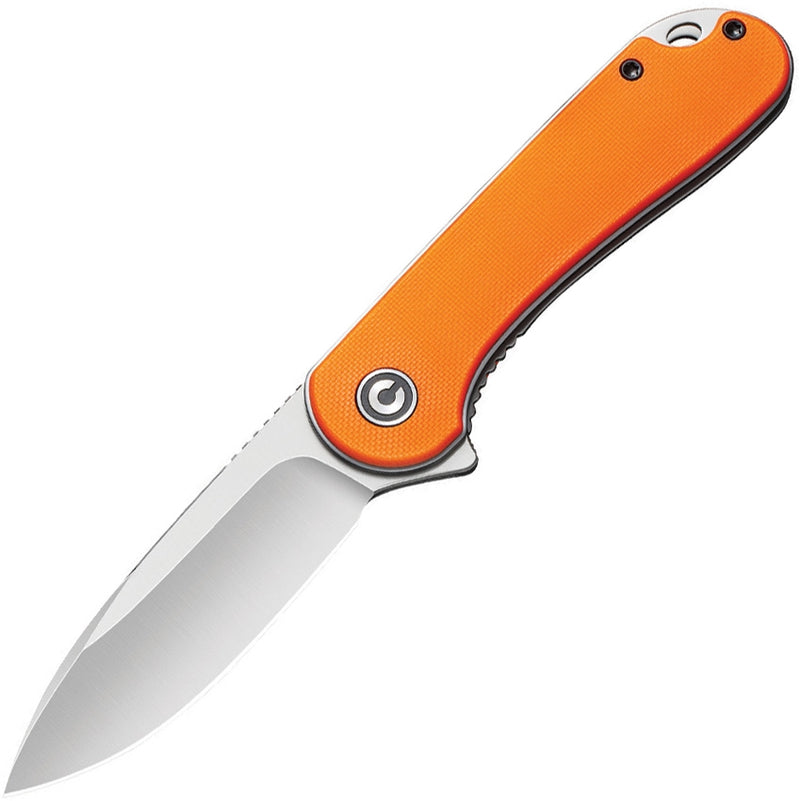 Civivi Elementum Linerlock Folding Knife 3" D2 Tool Steel Blade Orange G10 Handle C907R -Civivi - Survivor Hand Precision Knives & Outdoor Gear Store