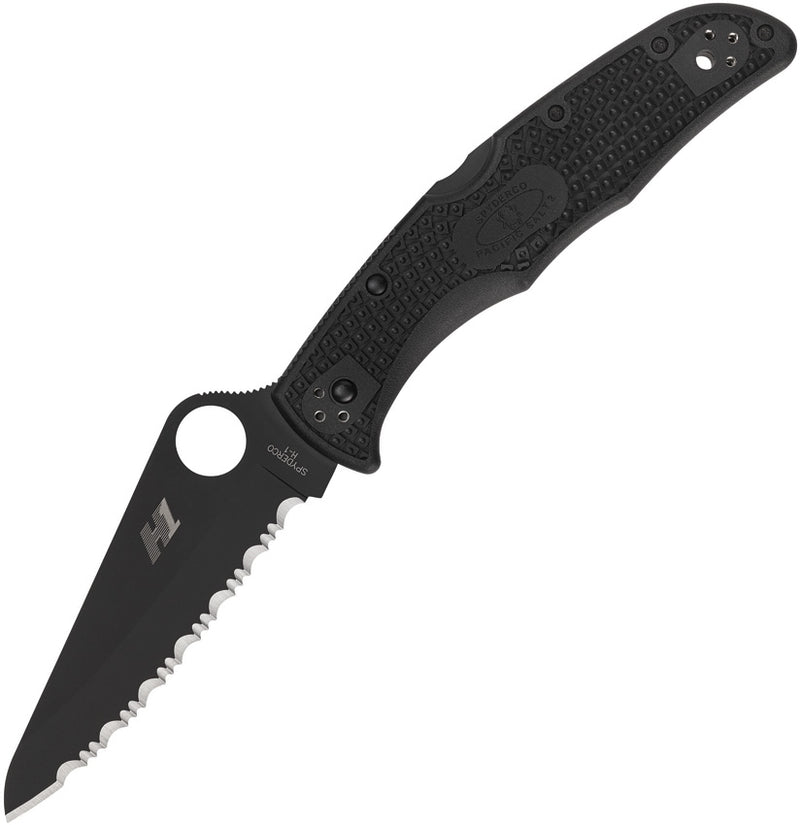 Spyderco Pacific Salt 2 Lockback Folding Knife 3.75" H1 Steel Blade FRN Handle 91SBBK2 -Spyderco - Survivor Hand Precision Knives & Outdoor Gear Store