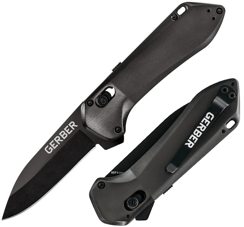 Gerber Highbrow Pivot Folding Knife 2.88" 7Cr17MoV Steel Blade Aluminum Handle 1640 -Gerber - Survivor Hand Precision Knives & Outdoor Gear Store