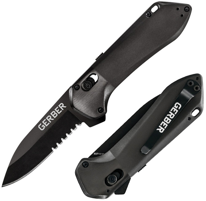 Gerber Highbrow Pivot Folding Knife 2.88" 7Cr17MoV Steel Blade Aluminum Handle 1641 -Gerber - Survivor Hand Precision Knives & Outdoor Gear Store