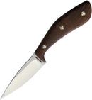 Fox Edge Fixed Knife 3" Stainless Steel Full Tang Blade Brown Wood Handle 008 -Fox Edge - Survivor Hand Precision Knives & Outdoor Gear Store