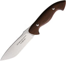 Fox Retribution Scout Fixed Knife 5.13" N690 Steel Blade Ziricote Wood Handle 600W -Fox - Survivor Hand Precision Knives & Outdoor Gear Store