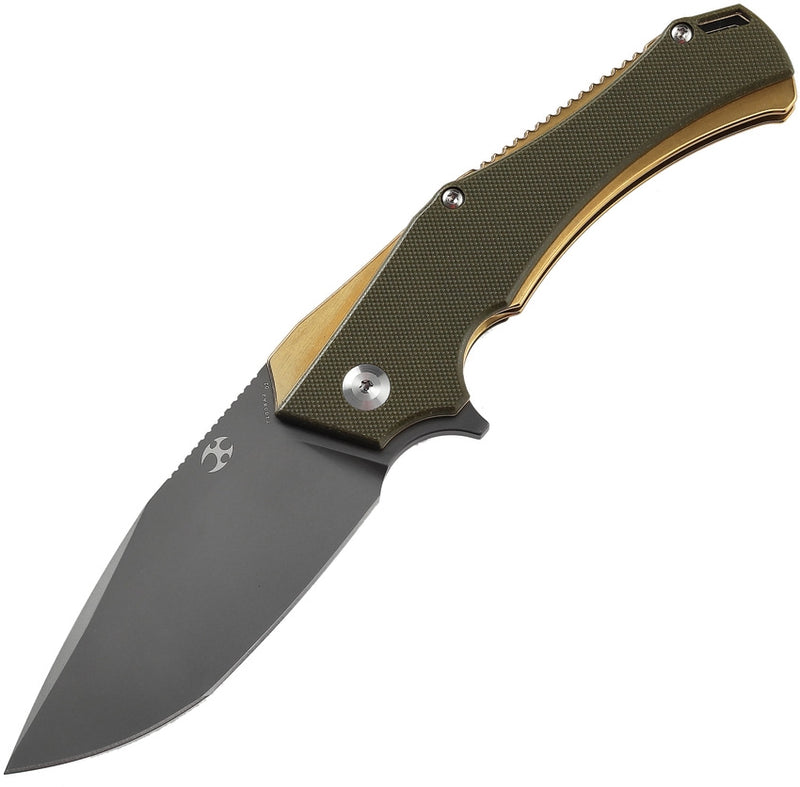 Kansept Knives Helix Folding Knife 3.75" D2 Steel Blade G10 And Stainless Handle 1008A2 -Kansept Knives - Survivor Hand Precision Knives & Outdoor Gear Store