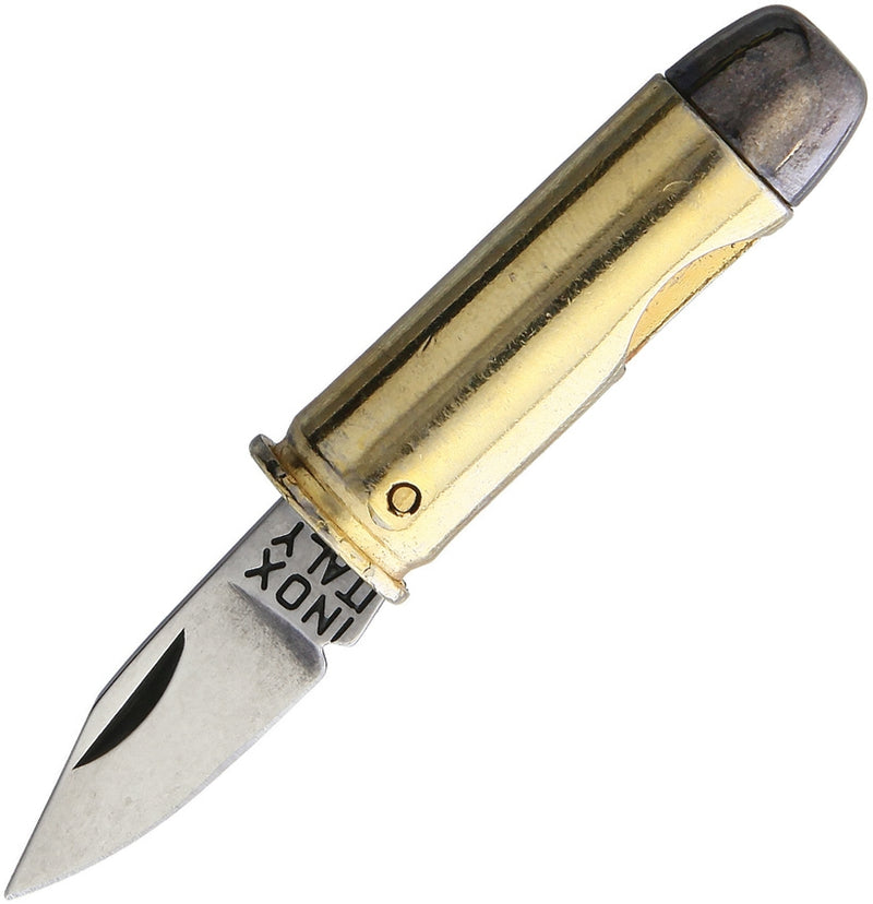 Fox Pallottola 44Mag Bullet Folding Knife 1.13" 420C Steel Blade Aluminum Handle 201 -Fox - Survivor Hand Precision Knives & Outdoor Gear Store