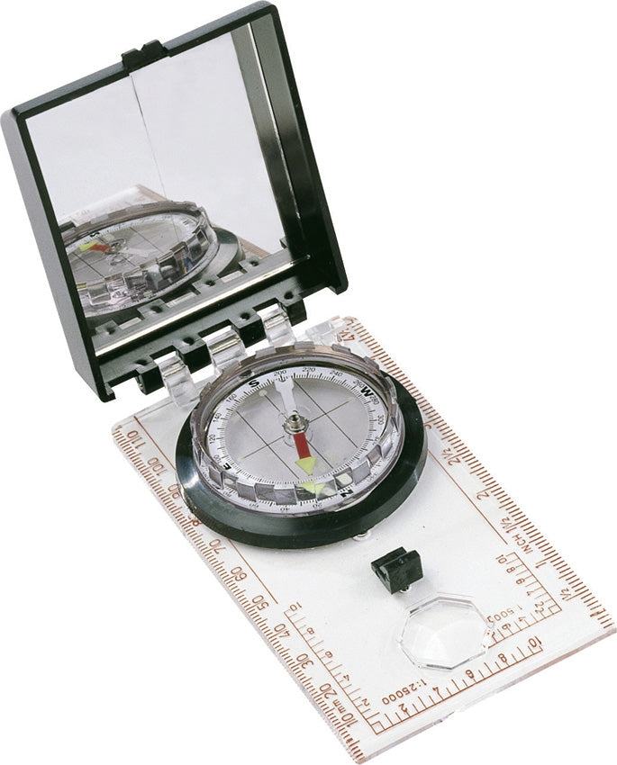 Fox Map Compass Mod Rang 2" Diameter Plastic Base One Piece Construction TS828 -Fox - Survivor Hand Precision Knives & Outdoor Gear Store