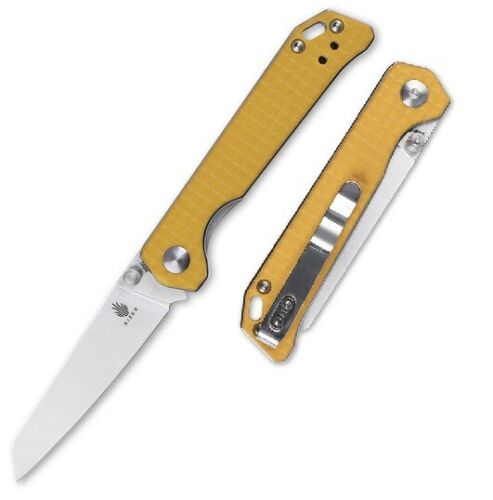 Kizer Cutlery Begleiter Mini Folding Knife 3" N690 Steel Blade G10 Handle V3458RN4 -Kizer Cutlery - Survivor Hand Precision Knives & Outdoor Gear Store