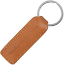 QSP Knife Keychain Brown Leather Construction With Logo Quality Service QSK -QSP Knife - Survivor Hand Precision Knives & Outdoor Gear Store