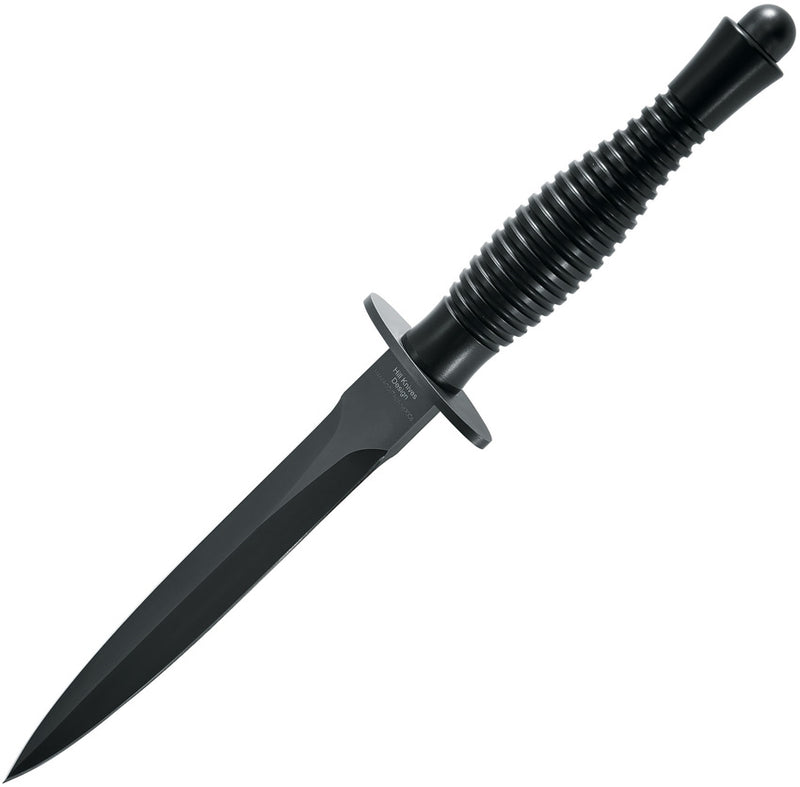 Fox Fairbairn Sykes Fighting Knife 6.63" Bohler N690 Steel Blade Black Aluminum Handle 592 -Fox - Survivor Hand Precision Knives & Outdoor Gear Store