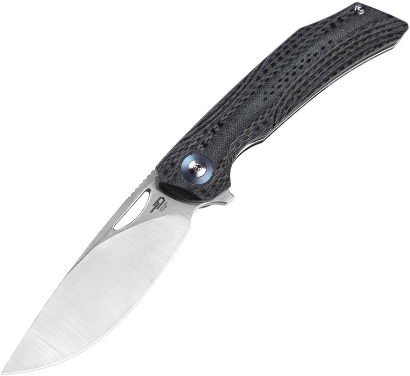 Bestech Knives Falko Liner Folding Knife 3.75" 154CM Steel Blade Carbon Fiber/G10 Handle KL01A -Bestech Knives - Survivor Hand Precision Knives & Outdoor Gear Store