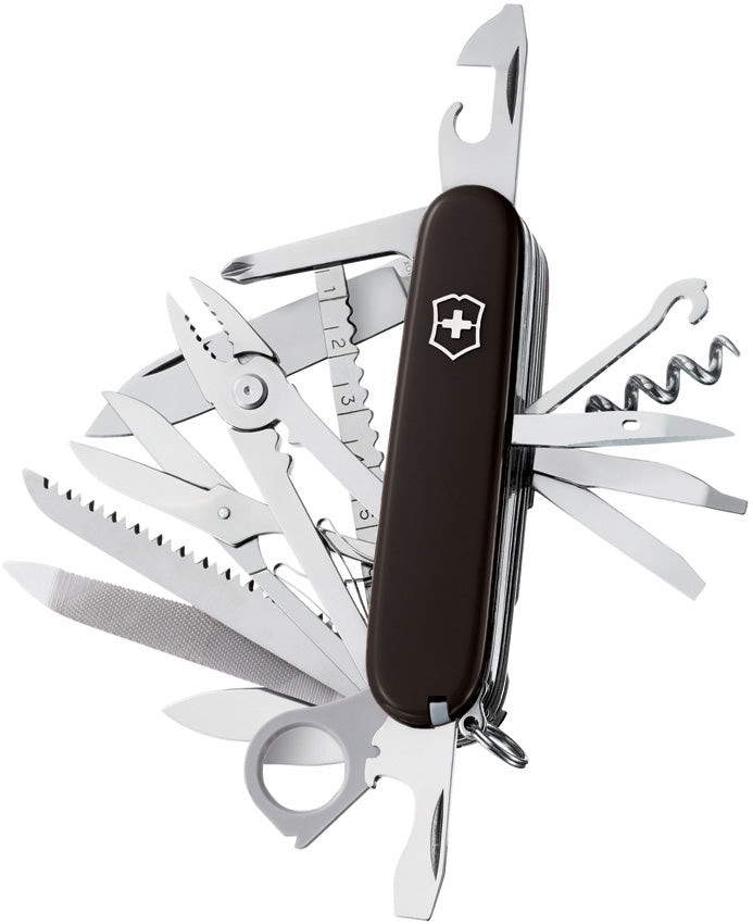 Victorinox SwissChamp Multi Tool Knife Stainless Steel Blade ABS Handle 167953X1 -Victorinox - Survivor Hand Precision Knives & Outdoor Gear Store