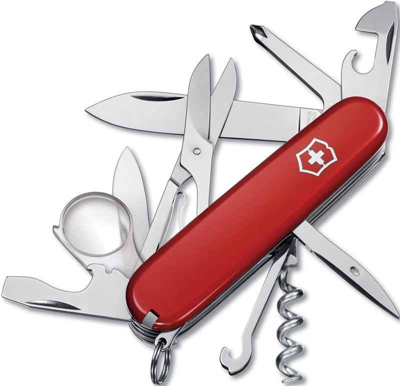 Victorinox Explorer Multi Tool Knife Stainless Steel Blade Red ABS Handle 16703033X1 -Victorinox - Survivor Hand Precision Knives & Outdoor Gear Store