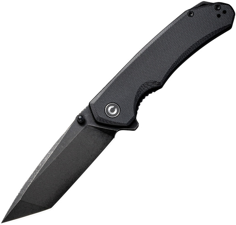 Civivi Brazen Linerlock Folding Knife 3.5" D2 Tool Steel Blade Black G10 Handle C2023C -Civivi - Survivor Hand Precision Knives & Outdoor Gear Store