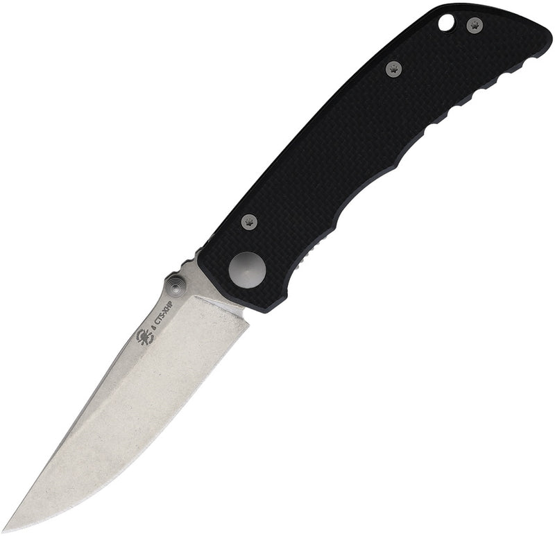 Spartan Blades Talos Linerlock Folding Knife 3" CTS-XHP Steel Blade Black G10 Handle FBL7BK -Spartan Blades - Survivor Hand Precision Knives & Outdoor Gear Store