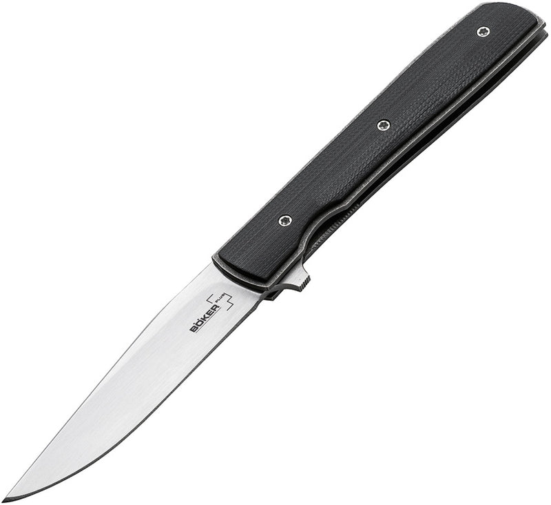 Boker Urban Trapper Petite Folding Knife 2.88" VG10 Steel Blade Black G10 Handle 01BO782 -Boker Plus - Survivor Hand Precision Knives & Outdoor Gear Store