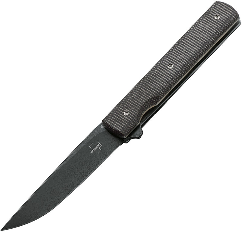 Boker Plus Urban Trapper Folding Knife 3.25" VG-10 Steel Blade Micarta Handle 01BO705 -Boker Plus - Survivor Hand Precision Knives & Outdoor Gear Store