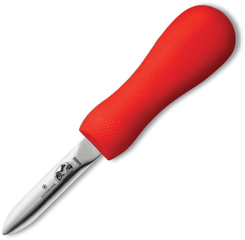 Victorinox Oyster Fixed Knife 2.63" Stainless Steel Blade Red Synthetic Handle 763992 -Victorinox - Survivor Hand Precision Knives & Outdoor Gear Store