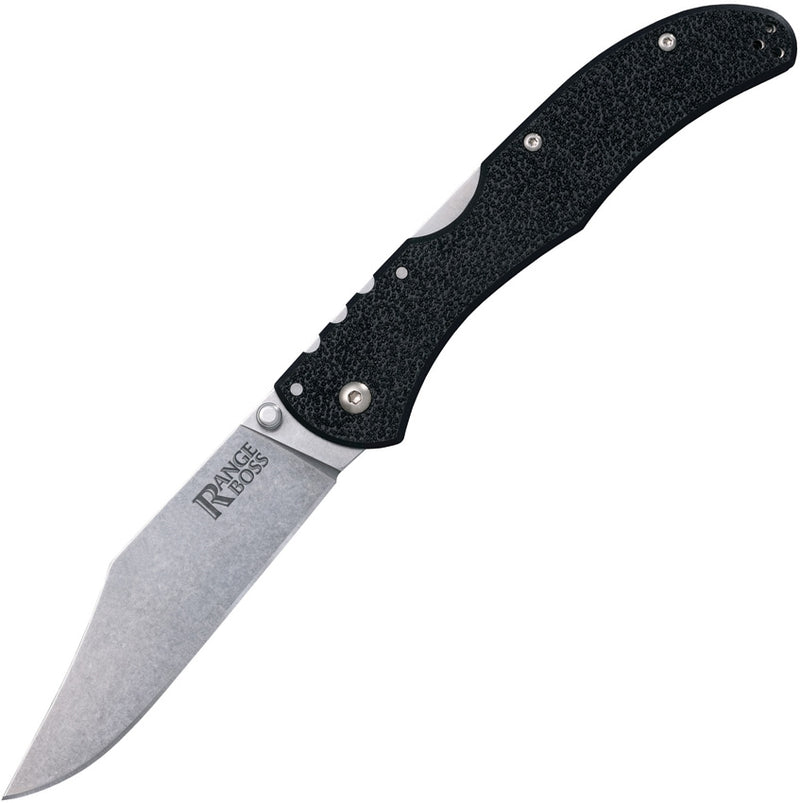 Cold Steel Range Boss Lockback Folding Knife 4" 4034 Steel Blade Black Nylon Handle 20KR5 -Cold Steel - Survivor Hand Precision Knives & Outdoor Gear Store