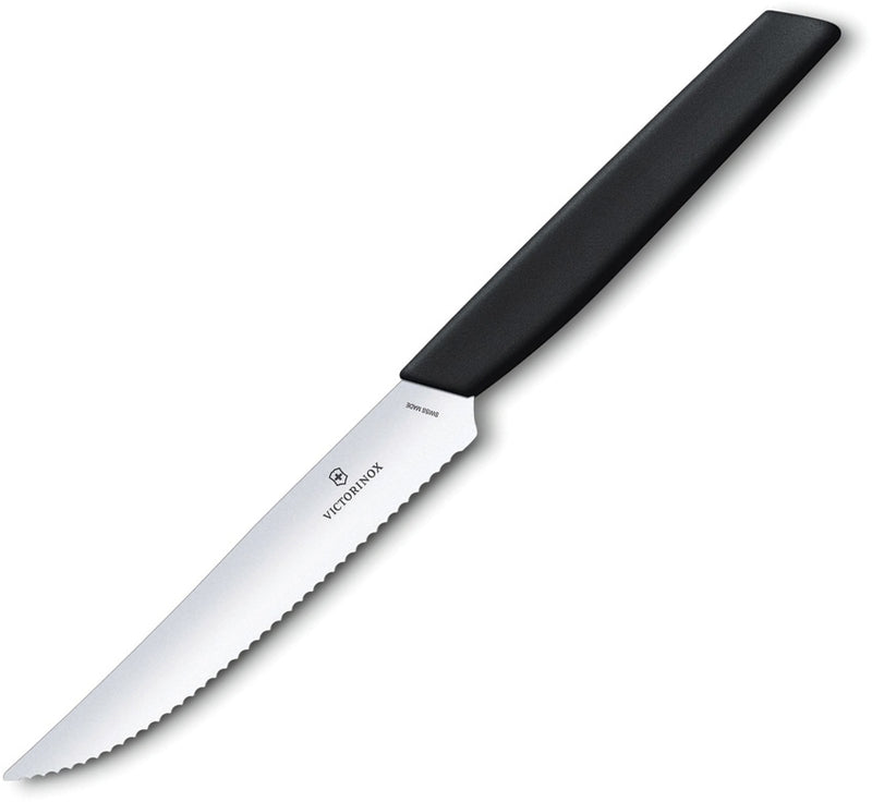 Victorinox Swiss Modern Steak Kitchen Knife 4.75" Stainless Steel Blade Synthetic Handle 6900312W -Victorinox - Survivor Hand Precision Knives & Outdoor Gear Store