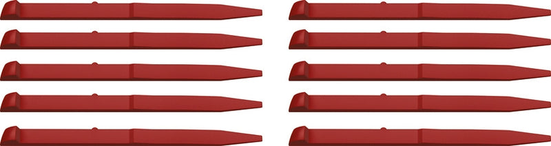 Victorinox Replacement Toothpicks Sm Pack of 10 Red Plastic Construction A6141110 -Victorinox - Survivor Hand Precision Knives & Outdoor Gear Store