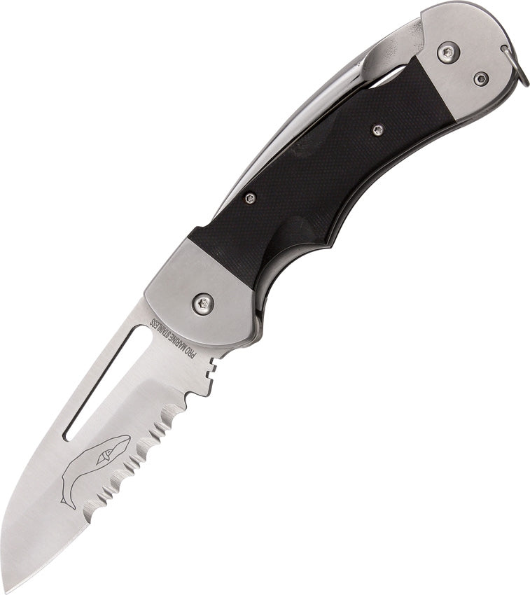 Myerchin Generation 2 Captain Pro Folding Knife 2.5" Stainless Steel Blade Black G10 Handle B300P -Myerchin - Survivor Hand Precision Knives & Outdoor Gear Store