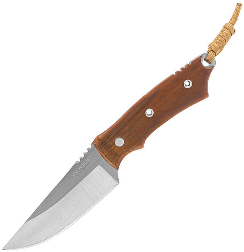 Condor Native Hunter Fixed Knife 4.25" 440C Steel Full Tang Blade Walnut Handle TK1164254C -Condor - Survivor Hand Precision Knives & Outdoor Gear Store