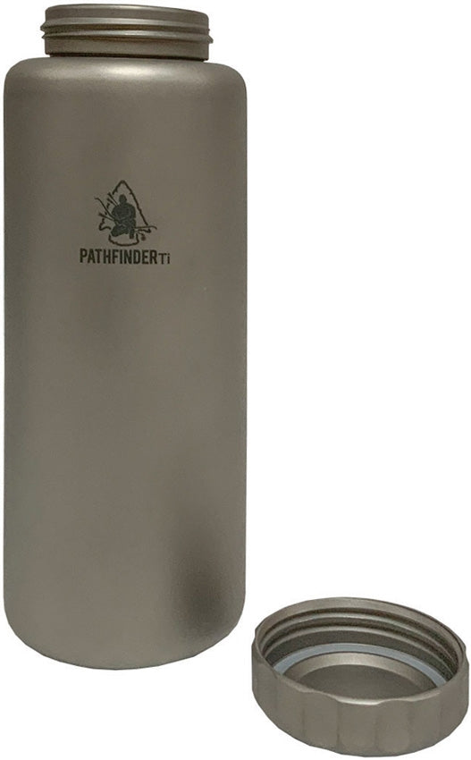 Pathfinder Bottle 1050ml Capacity Metal Lid Corrosion Resistant Titanium Construction 200 -Pathfinder - Survivor Hand Precision Knives & Outdoor Gear Store