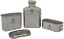 Pathfinder Canteen Cooking Kit Canteen/Cup/Cup Lid Titanium Construction 206 -Pathfinder - Survivor Hand Precision Knives & Outdoor Gear Store