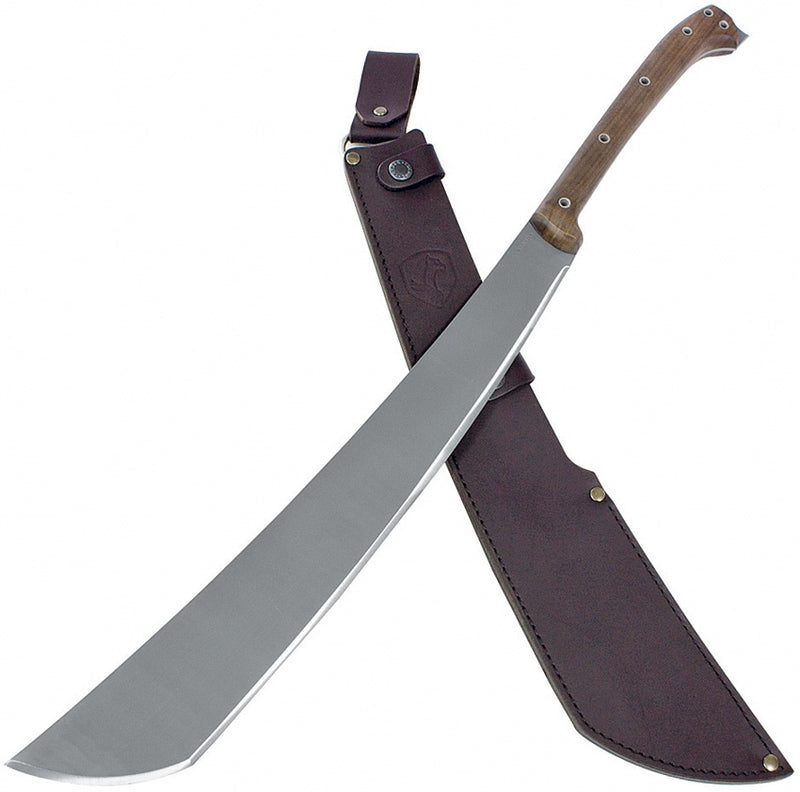 Condor Makara Fixed Machete 18" 1075HC Steel Full Tang Blade Walnut Handle 28081875 -Condor - Survivor Hand Precision Knives & Outdoor Gear Store