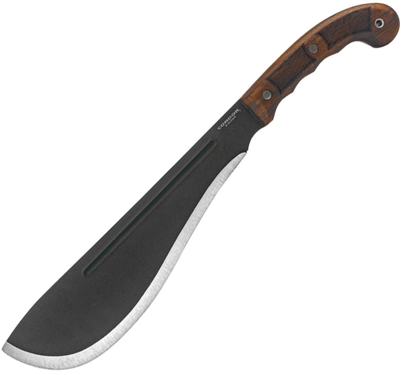 Condor Departure Bolo Fixed Machete 12.25" 1075HC Steel Blade Walnut Handle TK3955122HC -Condor - Survivor Hand Precision Knives & Outdoor Gear Store