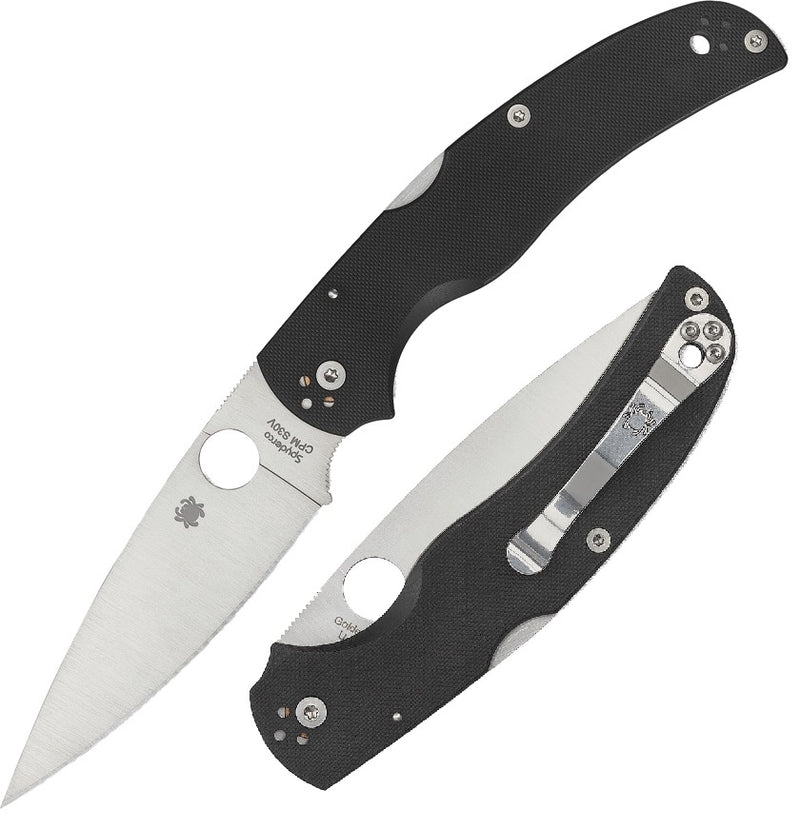 Spyderco Native Chief Folding Knife 4" CPM S30V Steel Blade Black G10 Handle 244GP -Spyderco - Survivor Hand Precision Knives & Outdoor Gear Store