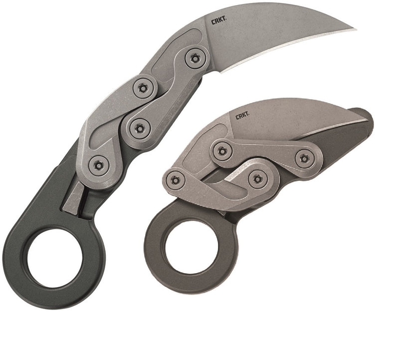 CRKT Compact Provoke Kinematic Folding Knife 2.25" D2 Tool Steel Blade Green Aluminum Handle 4045 -CRKT - Survivor Hand Precision Knives & Outdoor Gear Store