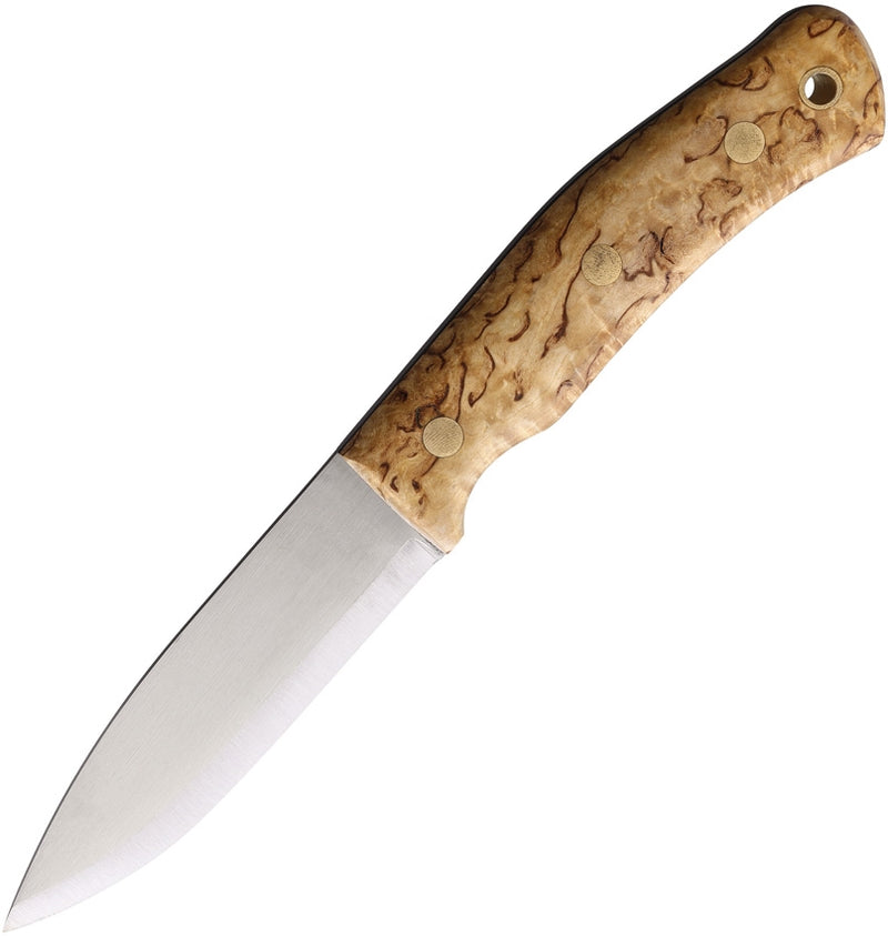 Casstrom No.10 Swedish Forest Fixed Knife 4" 14C28N Steel Blade Curly Birch Handle 13108 -Casstrom - Survivor Hand Precision Knives & Outdoor Gear Store