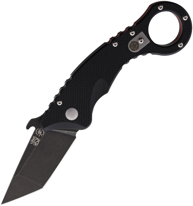 Spartan Blades Shoto Liner Folding Knife 3" CTS-XHP Steel Blade Black G10 Handle SFBL9BK -Spartan Blades - Survivor Hand Precision Knives & Outdoor Gear Store