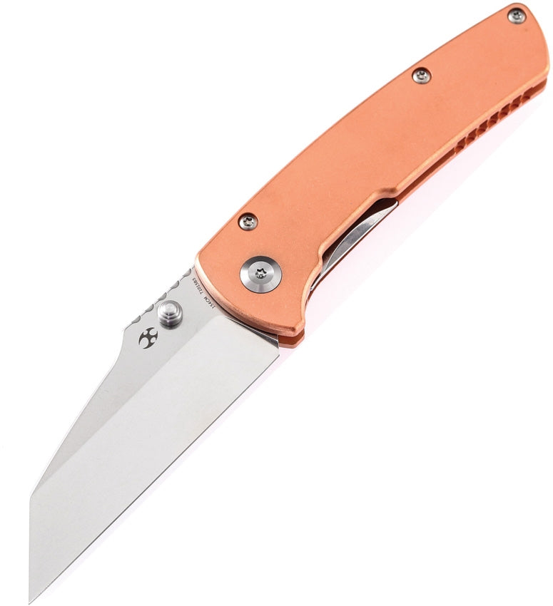 Kansept Knives Main Liner Folding Knife 3.5" 154CM Steel Blade Copper Handle 1015B5 -Kansept Knives - Survivor Hand Precision Knives & Outdoor Gear Store