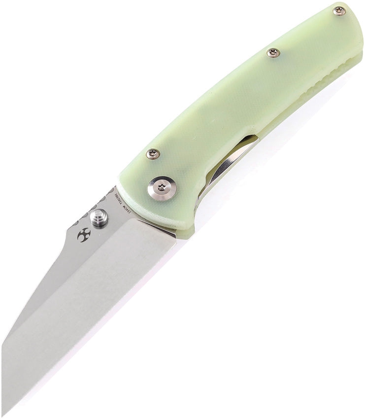 Kansept Knives Street Folding Knife 3.5" 154CM Steel Blade Jade G-10 Handle 1015B1 -Kansept Knives - Survivor Hand Precision Knives & Outdoor Gear Store