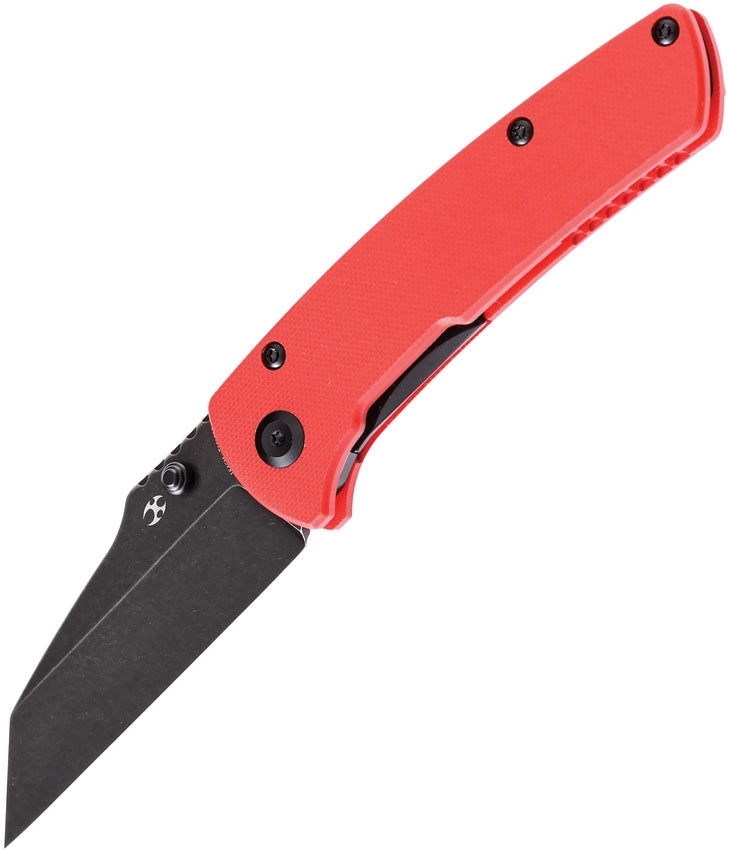 Kansept Knives Main Street Folding Knife 3.5" 154CM Steel Blade Red G-10 Handle 1015B2 -Kansept Knives - Survivor Hand Precision Knives & Outdoor Gear Store