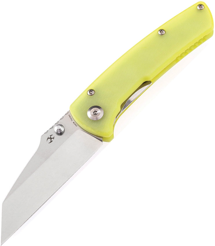 Kansept Knives Street Yellow Folding Knife 3.5" 154CM Steel Blade G-10 Handle 1015B3 -Kansept Knives - Survivor Hand Precision Knives & Outdoor Gear Store