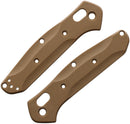 Flytanium Scales Fits Benchmade 945 Mini Osborne Earth Brown G10 Construction 852 -Flytanium - Survivor Hand Precision Knives & Outdoor Gear Store