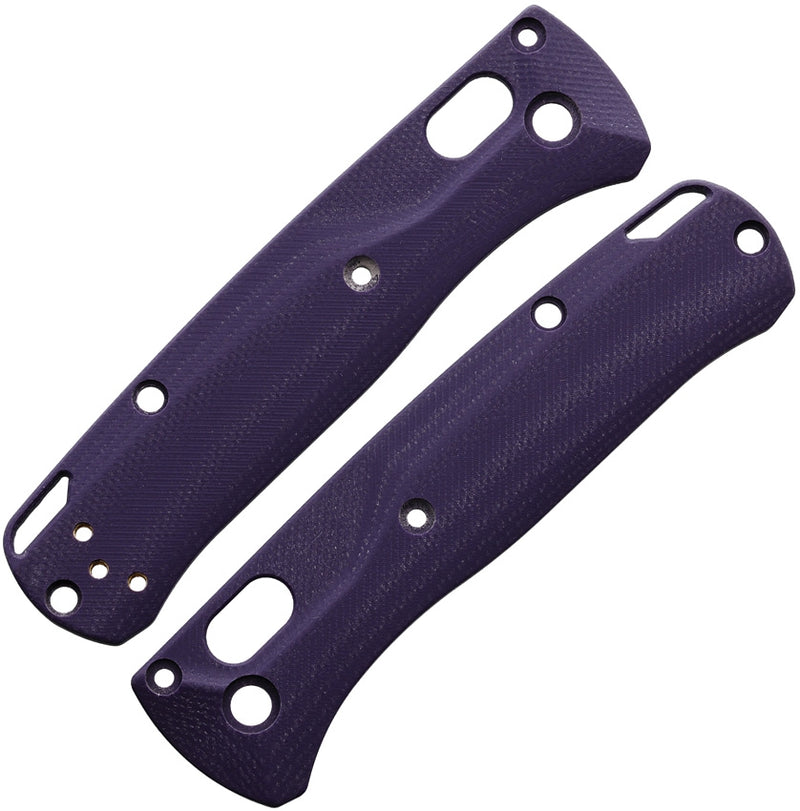 Flytanium Fits Mini Bugout Crossfade Scales For Benchmade Purple G-10 Construction 894 -Flytanium - Survivor Hand Precision Knives & Outdoor Gear Store